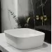 Смеситель для умывальника Rea Lungo Diamond Gold + BOX REA-B0539 глянцевое золото