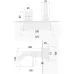 Смеситель для умывальника Rea Lungo Diamond Chrom + BOX REA-B6382 хром