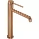 Смеситель для умывальника Rea FOSS Brush Copper HIGH REA-B2086 медь матовая