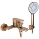 Смеситель для ванны Rea DROP Brush Copper REA-B6397 матовая медь