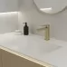 Смеситель для умывальника Rea Arlo Brush Gold REA-B0976 матовое золото