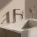 Смеситель для умывальника Rea Argon Brush Nickel Low REA-B6449 матовая сталь