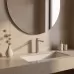 Смеситель для умывальника Rea Arlo Brush Nickle REA-B4588 матовая сталь