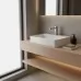 Смеситель для умывальника Rea Arlo Brush Nickle REA-B4589 матовая сталь