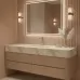 Смеситель для умывальника Rea Arlo Brush Nickle REA-B4588 матовая сталь