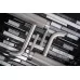 Смеситель для умывальника Rea Argon Brush Nickel Low REA-B6449 матовая сталь