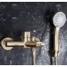 Смеситель для ванны Rea Ontario Brush Gold REA-B5513 матовое золото