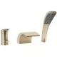 Смеситель для ванны Rea Riven Brush Gold REA-B0494 матовое золото