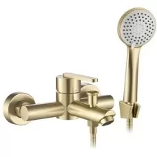 Смеситель для ванны Rea Ontario Brush Gold REA-B5513 матовое золото