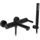 Смеситель для ванны Rea Pixel Black REA-B4523 черный