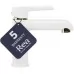 Смеситель для умывальника Rea Melia white gold REA-B2708 белый / золотой
