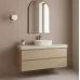 Смеситель для умывальника Rea Drop Brush Copper low REA-B6381 матовая медь