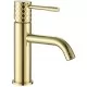 Смеситель для умывальника Rea Lungo Diamond Gold Low REA-B8993 глянцевое золото