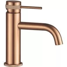 Смеситель для умывальника Rea Lungo Grip Brush Copper low REA-B8987 матовая медь