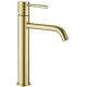 Смеситель для умывальника Rea Lungo Diamond Gold High REA-B8995 глянцевое золото