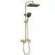 Душевая система Rea Arlo Brush Gold REA-P7441 матовое золото