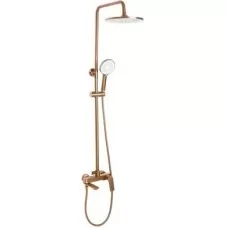 Душевая система Rea Avalon Brushed Copper REA-P2418 брашированная медь