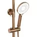 Душевая система Rea Avalon Brushed Copper REA-P2418 брашированная медь