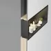 Полка встраиваемая Rea LED black REA-08541 30x60 черный