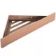 Полка Rea SF07 brush copper REA-05610 матовая медь