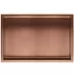 Полка встраиваемая Rea bathroom shelf 30x60 brush copper REA-05609 матовая медь