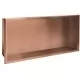 Полка встраиваемая Rea bathroom shelf 30x60 brush copper REA-05609 матовая медь