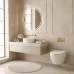Умывальник Rea Duo White REA-U3602 38х38 белый глянцевый