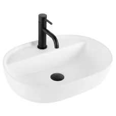 Умывальник Rea Aura 51 White Matt REA-U7340 51х39 белый матовый