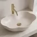 Умывальник Rea Pearl Warm REA-U0617 50х38 бежевый матовый