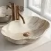 Умывальник Rea Pearl Saturn REA-U0618 50х38 бежевый матовый