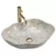 Умывальник Rea Pearl Ruststone REA-U0620 50х38 имитация камня