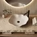 Умывальник Rea Pearl Warm REA-U0617 50х38 бежевый матовый
