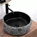 Умывальник Rea Florisa black matt REA-U3307 40х40 рисунок