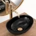 Умывальник Rea Sofia Mini Black REA-U8013 35x27 черный