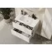Тумба Roca Pilar 80 2 ящика 857669472, белый
