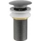 Донный клапан Roxen PD02GM (gunmetal) без перелива оружейная сталь