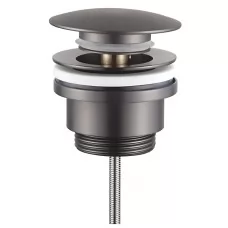 Донный клапан Roxen U02GM (gunmetal) универсальный оружейная сталь