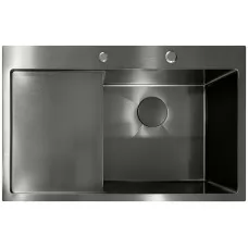 Кухонная мойка Stellar ST7850NB-RL-D PREMIUM Decor-Черный