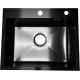Кухонная мойка Asteria A5545NB-D Decor-Черный