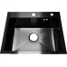 Кухонная мойка Asteria A5545NB-D Decor-Черный