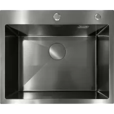 Кухонная мойка Stellar ST6050GL-D PREMIUM Decor-Черный