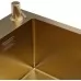 Кухонная мойка Roxen Simple 560220-50G-V 50x48 золото/вулканический песок