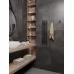 Полотенцесушитель электрический Маргроид Ferrum Inaro 4 СНШ (таймер), 100х12, 4 секции, 8 крючков, черный матовый