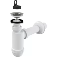 Сифон для умывальника Alcaplast A41+A770-BL-01 max006086
