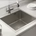 Кухонная мойка Frap FS5050 Decor-Сатин