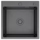 Кухонная мойка Frap FS5050-9 Decor-Оружейная сталь