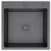 Кухонная мойка Frap FS5050-9 Decor-Оружейная сталь