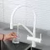 Смеситель для кухни под фильтр Gappo G4398-88 белый