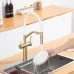 Смеситель для кухни под фильтр Gappo G4399-83 золотой сатин