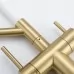 Смеситель для кухни под фильтр Gappo G4399-83 золотой сатин